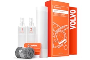 Luxshield Film Protection Seuil de Coffre Voiture pour Volvo XC40 1 (I) 536 I 2017-2023 Pare Choc Arriere - Transparent