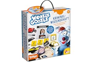 LISCIANIGIOCHI Lisciani - WOOZLE GOOZLE - Die Wissenschaft der Detektive - Pädagogisches Spiel - Nachahmungsspiel - Denk- und Analysespiel - Für Kinder ab 8 Jahren