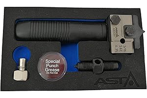 ASTA Bremsleitung Doppel-Bördel-Gerät E + F Bördel 3/16" 1-3/16" Börtel Werkzeug