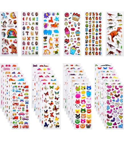 PARFCO Yeux Mobiles, 600 Pièces Yeux Mobiles Autocollants, Plastique PVC Oeil A Coller, Avec 100 Pièces De Bâtons Torsadés Colorés, Pour Création DIY, Décoration Et Cadeaux