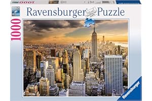 RAVENSBURGER SPIELEVERLAG Ravensburger Puzzle 19712 Ravensburger Niesamowity Nowy Jork 1000 Elementów Puzzle Dla Dorosłych (19712) Unikalne Elementy, Technologia Softclick - Klocki Pasują Idealnie