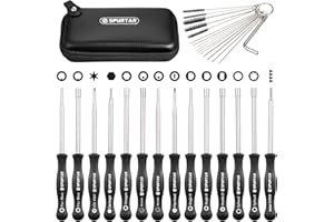Spurtar Vergaser-Einstellwerkzeug 14-tlg. Vergaser-Reinigungssatz für Echo STIHL Poulan Husqvarna Vergaser-Einstellwerkzeug - Vergaser-Einstellwerkzeuge für Kleinmotoren zum Tuning Vergaser-Reinig