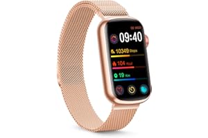 FITVII Slim Fitness Tracker with Blood Oxygen, Blood Pressure, 24/7 Heart Rate and Sleep Tracking, IP68 Waterproof Activity Trackers and Smart Watches with Step Tracker, Pedometer for Women Men