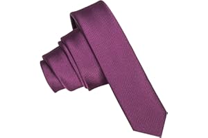 JEMYGINS Cravatta Uomo Multicolore Cravatte Extra Fini 4CM