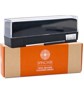 2X Ersatz-Samt Reinigungsbürsten Für SPINCARE Schallplatten Reiniger