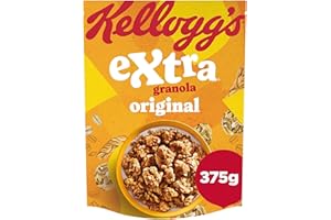 Kellogg's Granola Extra Original | Cereali per la colazione | Naturalmente ricco di fibre| Confezione singola da 375g