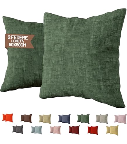 Fodera Cuscino Con Cerniera Federa Per Cuscino 40x40 Cm In Puro Cotone - Con Cerniera, Anallergica, Made In Germany Fodera Cotone Jersey Cerniera