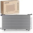 A-Premium Air Conditioning A/C Condenser Compatible with Honda CR-V 2002-2006, Element 2003-2011, L4 2.4L, Replace# 3112, 80110S9A013
