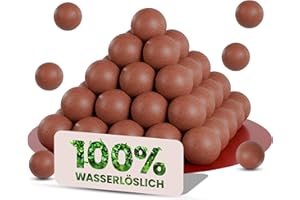 ‎HITX HITX® Steinschleuder Munition [500/1000/3000 Stück] | Tonkugeln Biologisch Abbaubar | 8-9mm Schleudermunition | Zwille Munition | Schleuder Biokugeln | Slingshot Clay Balls Kugeln