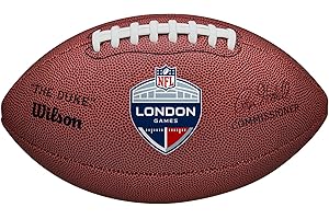 Wilson NFL LONDON GAMES DUKE REPLICA, Brown
