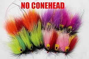Tigofly Fliegen-Set für Lachs, Forellen, Stahlkopf, Fliegenfischen, Fliegenfischen, 12 Stück