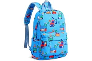 Zicac Zaino per Bambini, Impermeabile Zainetto Asilo Bimbo,Carino Zaino Scuola Elementare Bimbo,Dinosauro Zaino Asilo per Ragazzi/Ragazze 3-7 Anni