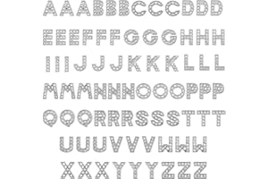 Tucnoeu 78Pcs Rhinestone Letters Charms,A-Z 8mm Full Rhinestones Slide Alphabet Letters for DIY Wristbands Bracelets Alloy Letter Charms for Jewelry Making Crafts Charms (3 Set A-Z)