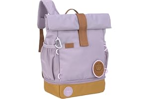 LÄSSIG Kindergartenrucksack Kinderrucksack Rolltop mit Brustgurt wasserabweisend, 11 Liter/Mini Rolltop Backpack