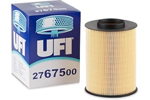 UFI Filters, Filtro de Aire 27.675.00, Filtro de Aire de Recambio, Apto para Coches, Apto para Modelos Ford, Mazda y Volvo