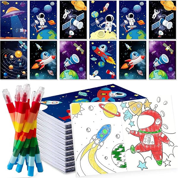 Lot 24 Porte-Clés Lampes De Poche Mini Fusées LED - Cadeaux Enfants Fête Anniversaire Noël Camping