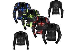REXTEK Kids Motorbike Body Armours Motorcycle Gear Armors Motorcross Bikes Guard CE Approved Child Protection Jacket