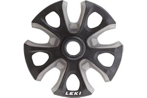 LEKI Talerzyk Big Mountain Basket 2K 95 mm Winter Plate, Smoke Black