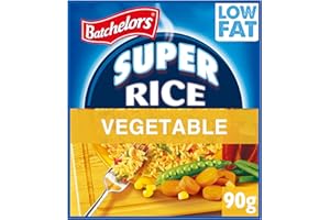 Batchelors Super Rice Golden Vegetable Flavour Low Fat Ready Meal, 90 g (Pack of 1)
