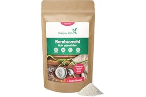 ‎SIMPLY KETO Simply Keto Bambusmehl aus Bambusfasern Lower Carb* - 300g fein gemahlen - Lower Carb* Mehl Alternative für Backwaren - Ideal für Lower Carb* & Ketogene Ernährung - Glutenfrei & Vegan