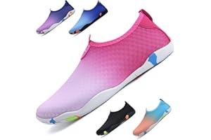 WATELVES Barefoot Shoes Women Men Water Shoes Beach Shoes Aqua Shoes Swim Shoes Swimming Quick Drying Surf Shoes Unisex