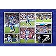 RJR PRINTS Karou Mitoma - Brighton & Hove Albion Signed 12x8 Inch Montage Photo Print Pre Printed Signature Autograph Football Gift