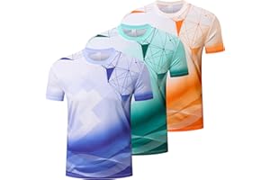 Cimic 1 or 3er Pack Sport Tshirts Herren Funktionsshirt Farbverlauf Schnelltrocknend Atmungsaktive Trainingsshirt Fitness Laufshirt Kurzarm