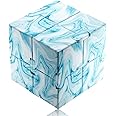Funxim Infinity Cube Fidget Toy Cube suitable for Adults & Kids, Fidget Finger Toy Stress and Anxiety relief, Killing Time Fidget Toys Infinite Cube suitable for Office Staff