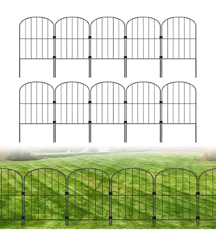 Bordura Per Giardino 10PCS - 2.5 Bordura Per Aiuola,25c x 23c