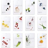 [Pack of 12] EUNYUL Daily Care Korean Facial Mask (12 Types) Natural Ingredients &amp; Moisturizing