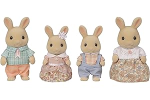 Sylvanian Families 5706 Familia Conejo de Leche - Casa de Muñecas