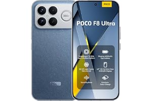 POCO F8 Ultra, 16+ , 1,9 tum 120 Hz AMOLED-skärm, 50 MP Light Fusion 950 med OIS, Sound by Bose, 6 500