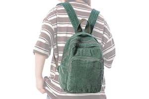 Boziee Klein Rucksack Damen Canvas Cityrucksack Rucksäcke Daypacks,Rucksackhandtaschen Kinderrucksäcke für Schule Travel Arbeit Damen Mädchen Teenager Unisex