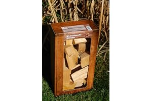 LANDREE Kirsche Wood Chunks / Cherry Chunks Räucherklötze / Smokerholz direkt vom Holzhof, 100% Natürlich für optimales Raucharoma, 1,5Kg