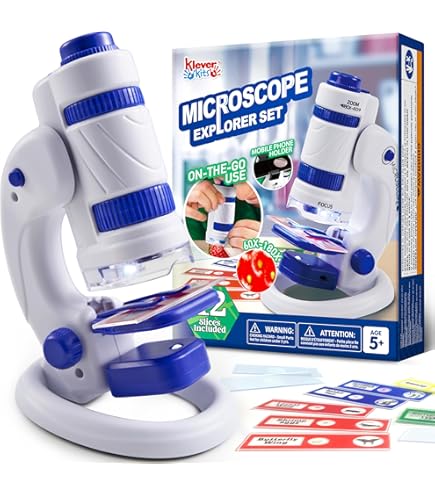 Navir Zoomscope Explora – Tragbares Mikroskop Für Unterwegs, Mehrfarbig