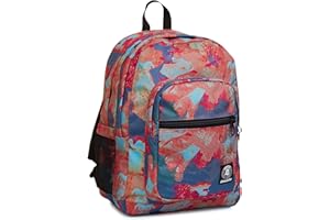 SEVEN Invicta Zaino Scuola Jelek, Multicolore, Zaino Doppio Scomparto Con Tasca Porta PC, Tasche Porta Borraccia, Doppia Tasca Frontale, Tasca Con Organizer, Maxi Capienza, Scuola & Tempo libero