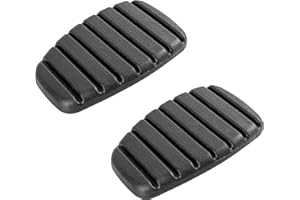 MKAREPART Lot de 2 couvre-pédales d'embrayage de rechange pour Megane Laguna Clio Kango Scenic 8200183752