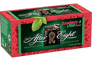 NESTLÉ AFTER EIGHT láminas de chocolate negro con interior de menta, 200g
