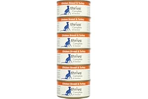 Thrive Cat Food Complete Chicken and Turkey, Pack of 6, 75 g