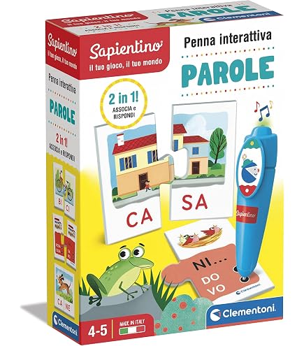 Clementoni Sapientino Lavagna Scrivimpara - Lavagna LED luminosa per