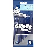 Gillette Blue2 Use Horse Razor 5 Pieces
