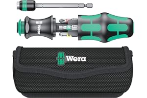 WERA-05051016001-Kraftform Kompakt 20 Tool Finder 1 - Destornillador Porta-Puntas con bolsa