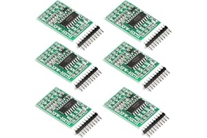 KOLRID 6 Pcs HX711 Wägezelle Gewicht Sensor Modul 24-Bit Präzision AD Modul Dual-Kanal für A rduino Waage