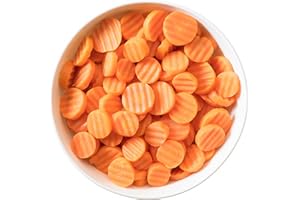GONDMAX Greens Frozen Fluted Carrots - 1x1kg