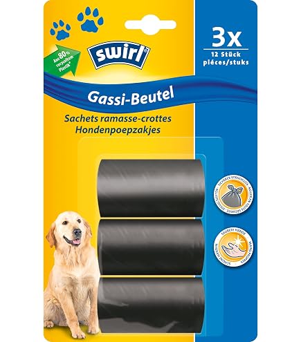 GOOGIT Hundekotbeutel – 840 Stück, Biologisch Abbaubar, Mit Knochen-Spender (23x33 Cm)