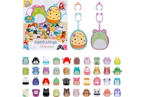 Squish-a-longs Multipack – Includes 2 Clip-a-longs and 40 Mini-Squish - Amazon Exclusive