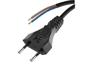 EMOS KF-H1 H03VVH2-F (HY020-F) flexo-kabel-PVC 2 x 0,75 mm 3 m