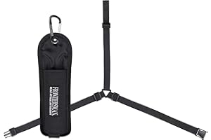 SABRE Frontiersman Bear Étui pulvérisateur pour bidons de 7,9 et 260,8 g, poitrine en nylon, ceinture, taille et options 3 en 1 disponibles, sangles réglables, élastique solide pour éviter la perte de