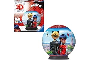 Ravensburger Miraculous Tales of Ladybug & Cat Noir 3D Jigsaw Puzzle for Kids Age 6 Years Up - 72 Pieces - No Glue Required