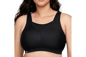 Glamorise Biustonosz sportowy Kobiety Biustonosz sportowy bez fiszbin bez fiszbin #1067 (1 w zestawie)
